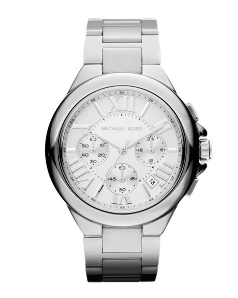 womens michael kors watch silver|Michael Kors Watch silver price.